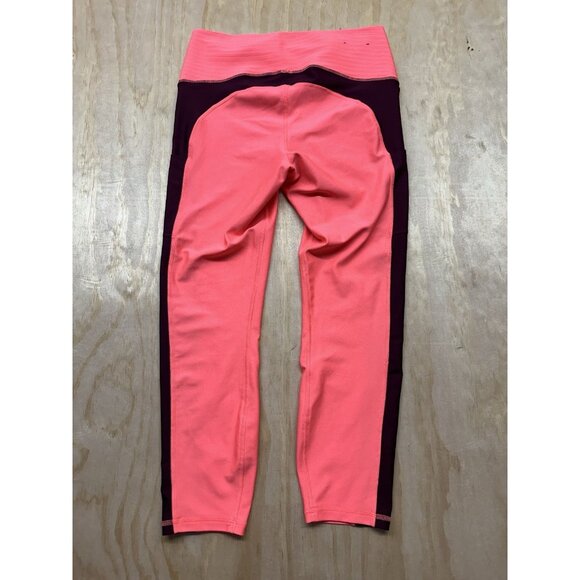 Under Armour Project Rock Womens L Compression Ankle Leggings Pink - Picture 4 of 5